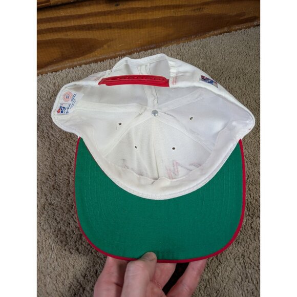 Vintage Maryland Terrapins Hat NCAA 90s Snapback The Game Terps Script Spellout - Picture 7 of 8